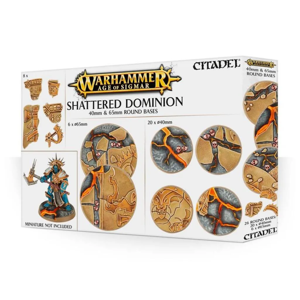 Shattered Dominion 65 - 40mm Bases