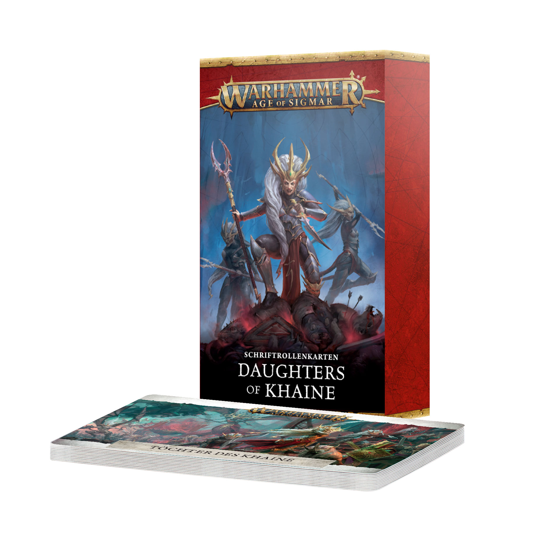 Warscroll Cards: Daughters of Khaine (Deutsch)