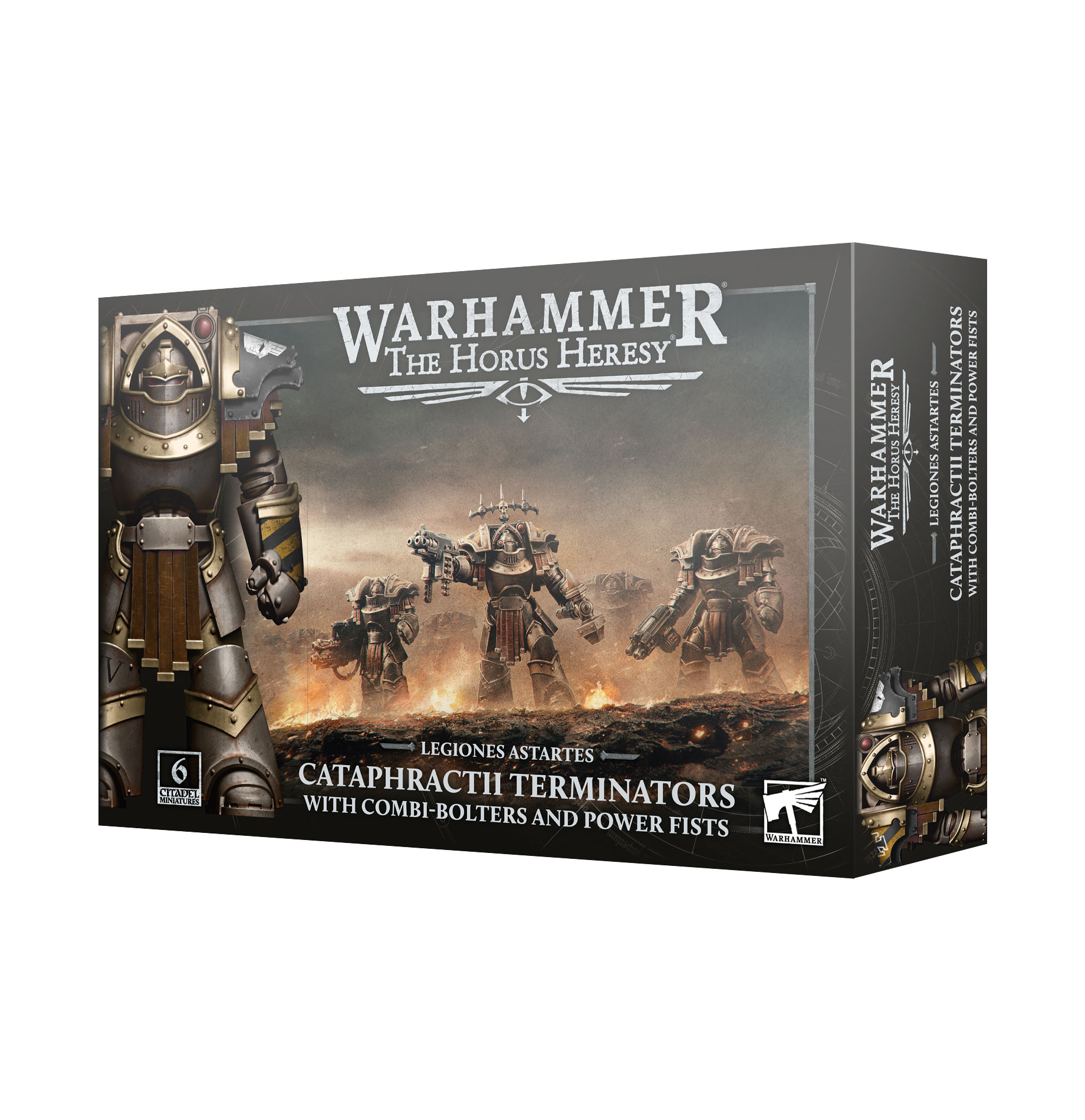 Legions Astartes: Cataphractii Terminators with Combi Bolters and Power Fists