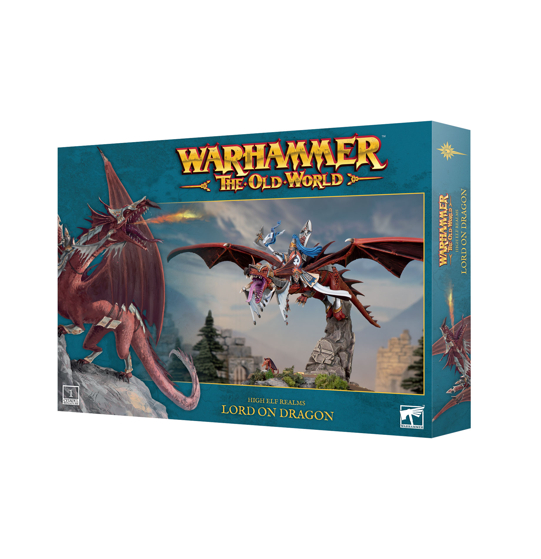 High Elf Lord On Dragon