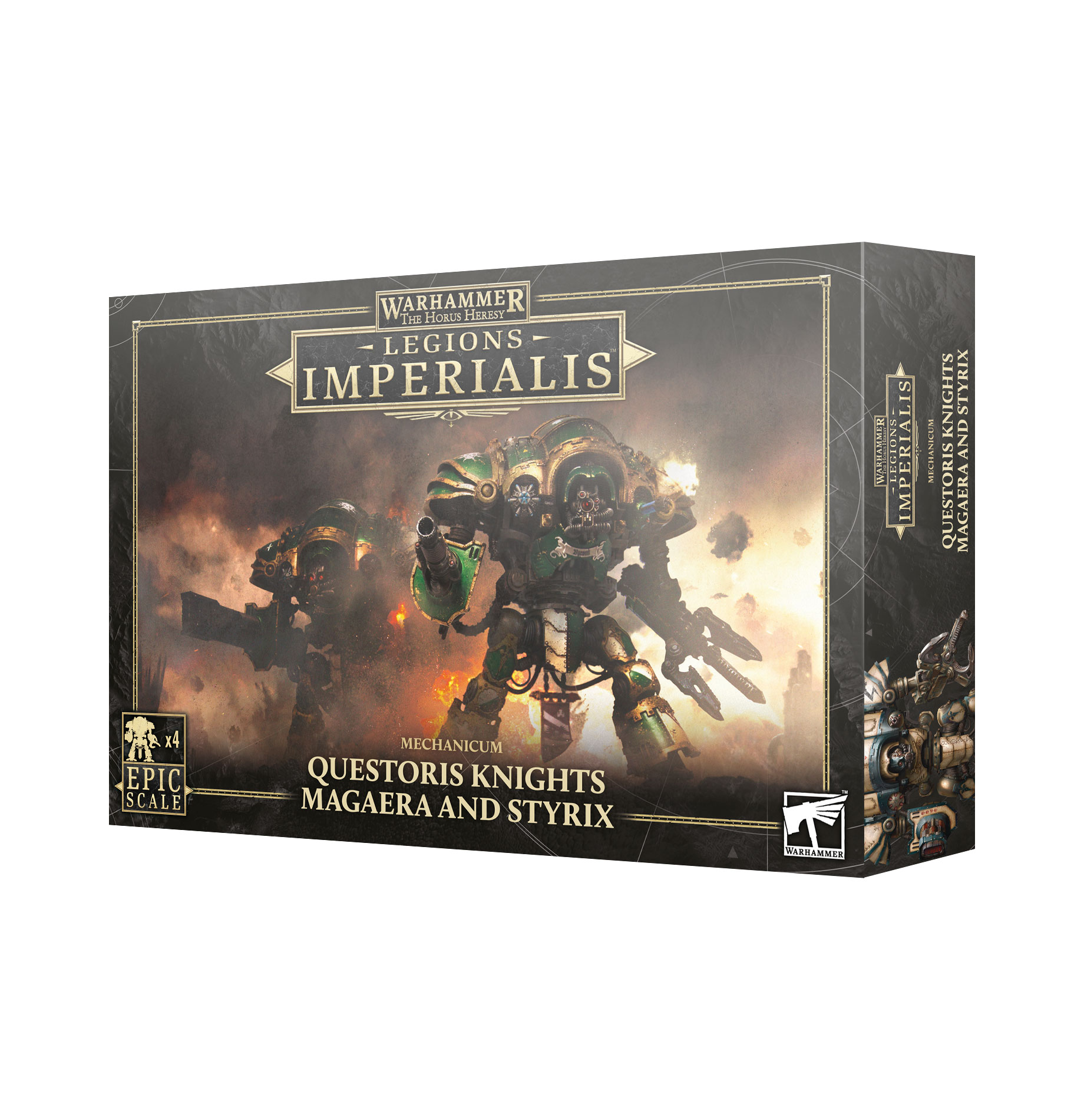 Mechanicum Questoris Knights Magaera Styrix Miniature