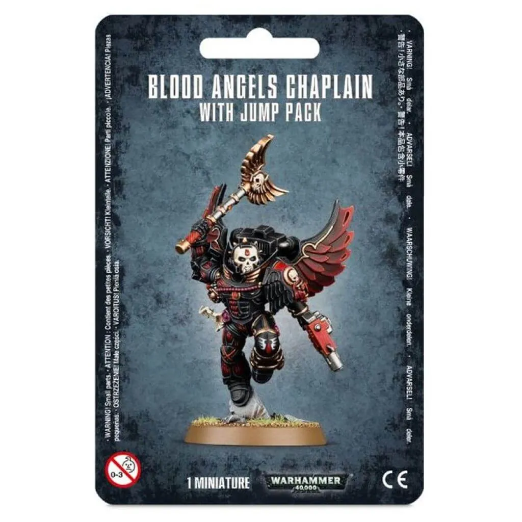Blood Angels Chaplain mit Sprungmodul