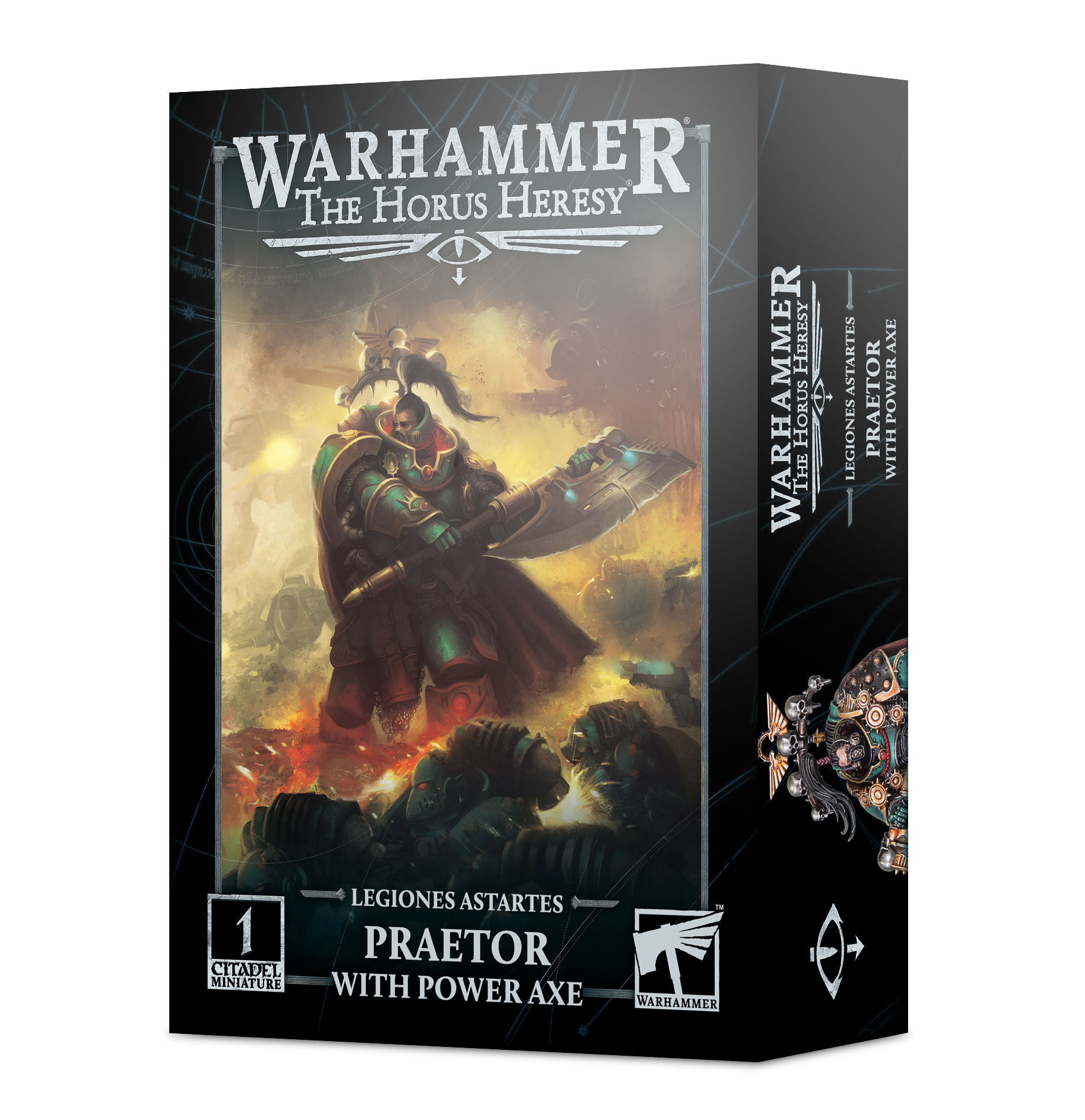 Legio Astartes: Praetor with Power Axe